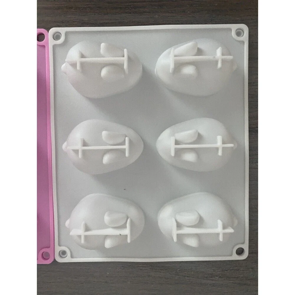 Easter Egg Bunny Cake Baking Fondant Chocolate Gummy Silicone Mold Set of 4